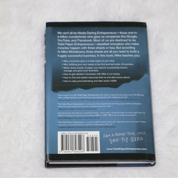 The Toilet Paper Entrepreneur: The tell-it-like-it-is guide to cleaning up - Picture 5 of 5